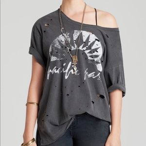 Free People Pacific Park Distressed Tee